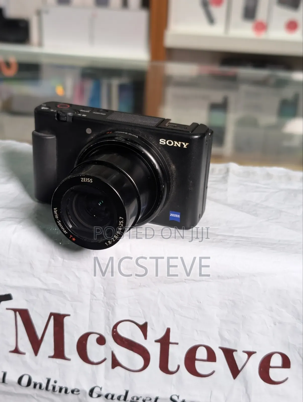 Sony ZV-1 Digital Camera With 3 Batteries and Sony Mics for Content