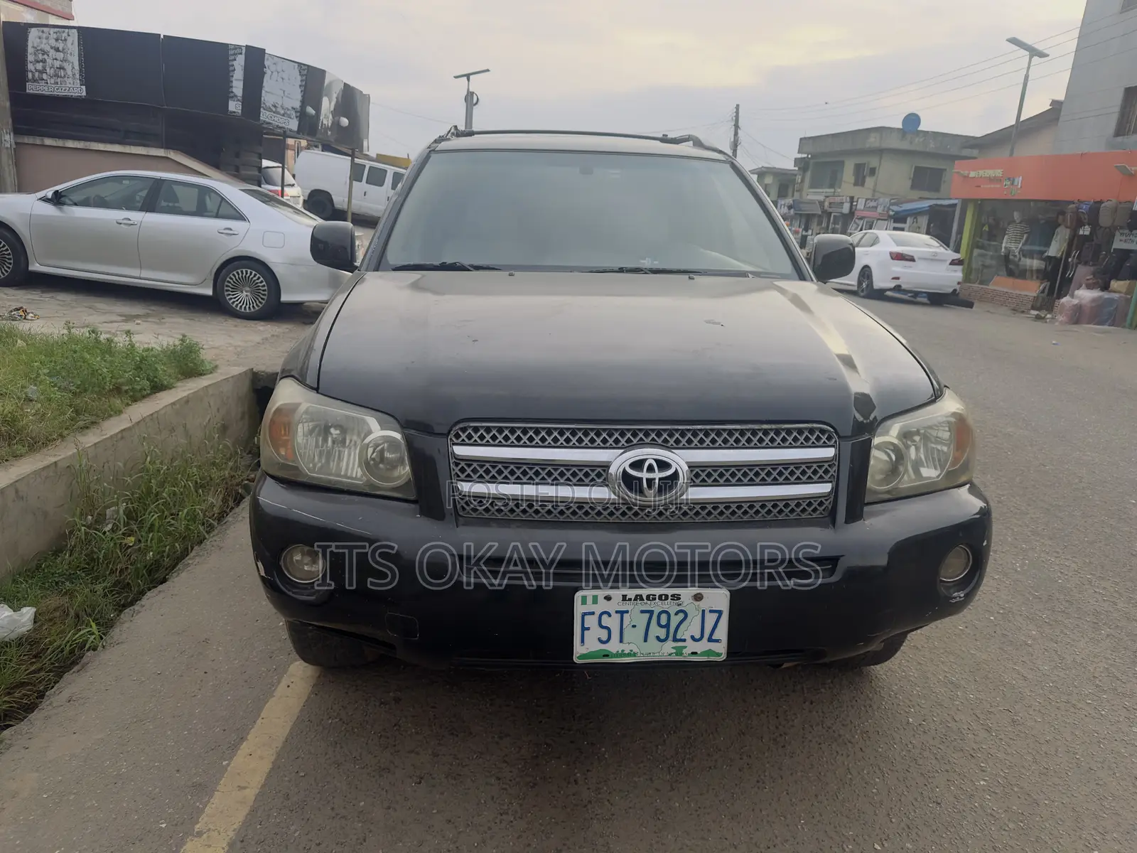 Toyota Highlander V6 2006 Black