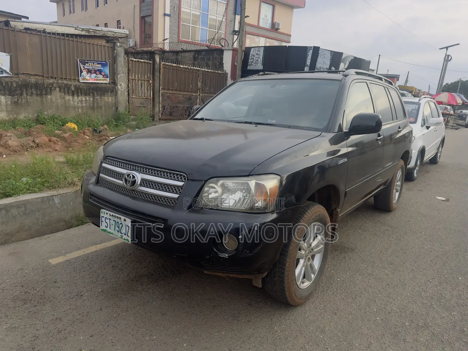 Toyota Highlander V6 2006 Black