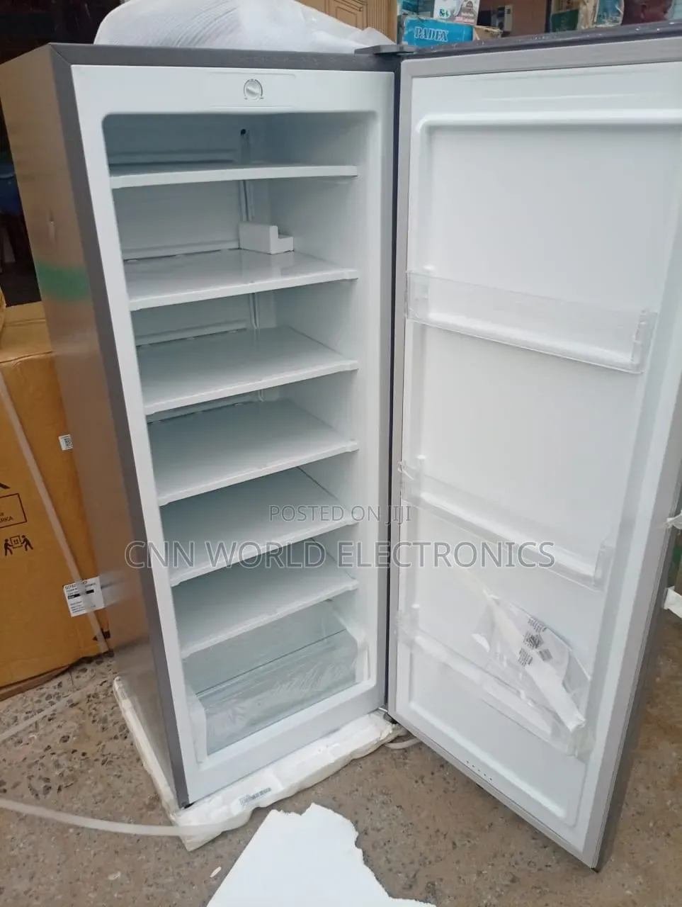 New Hisense Upright Freezer 6 Steps for Ice Block Business Warranty