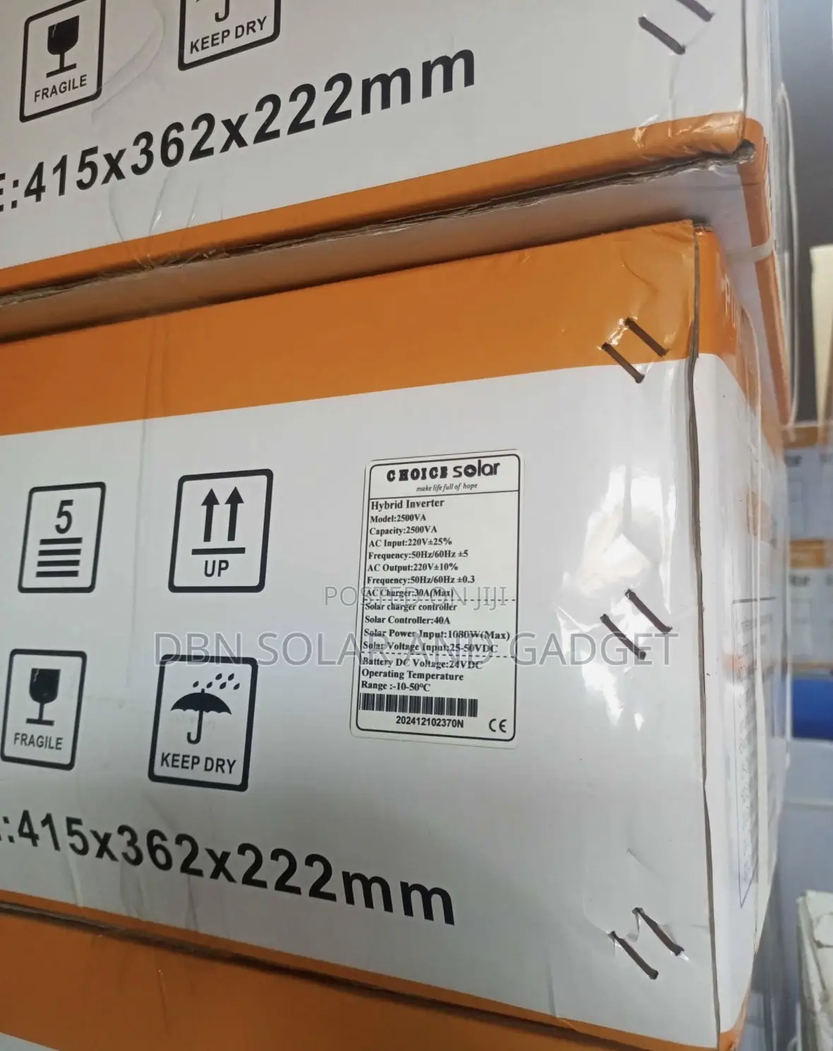 2.5kva 24v Choice Solar Inverter Non Hybrid Available in Stock