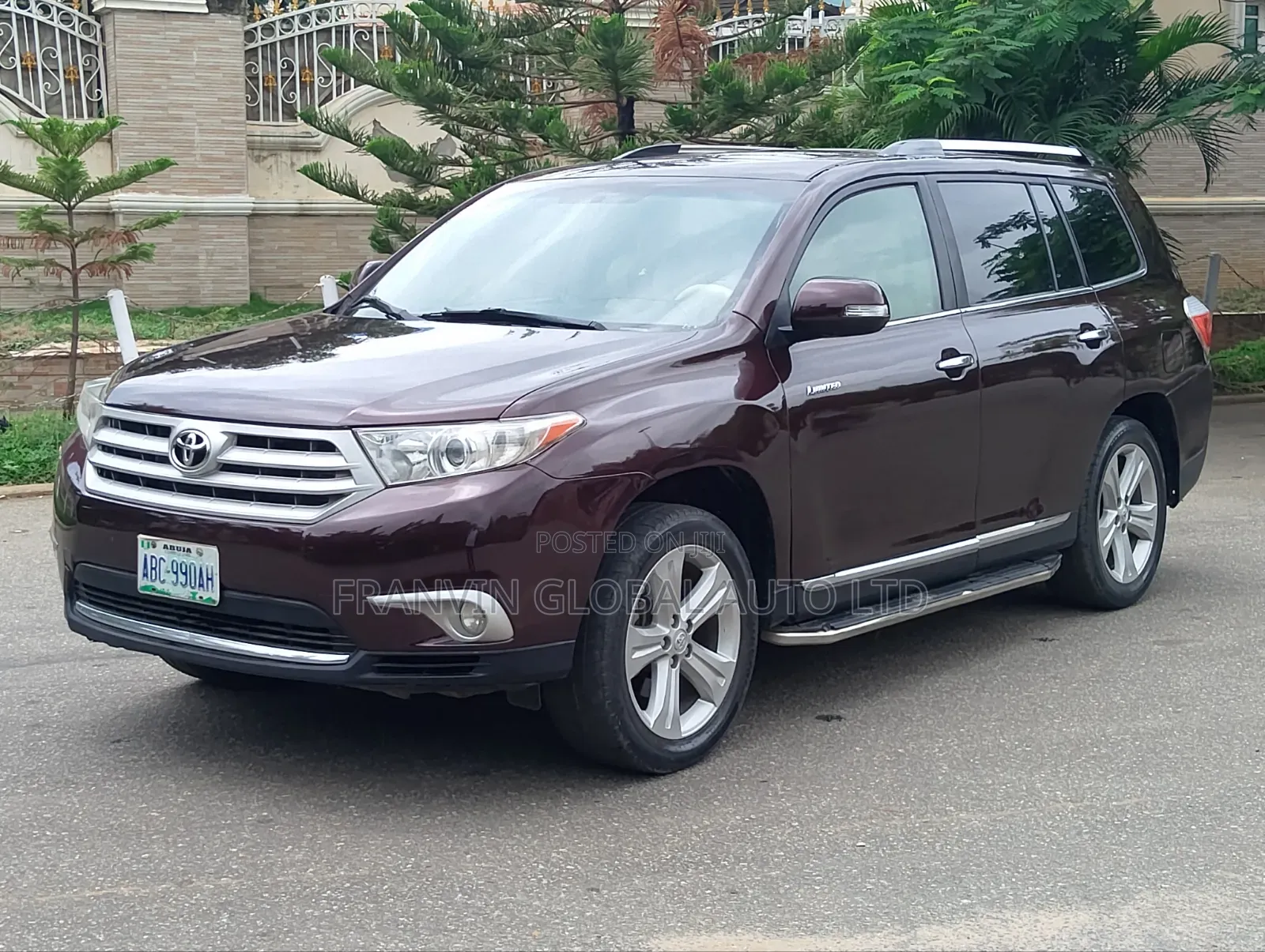 Toyota Highlander Limited 2010 Brown