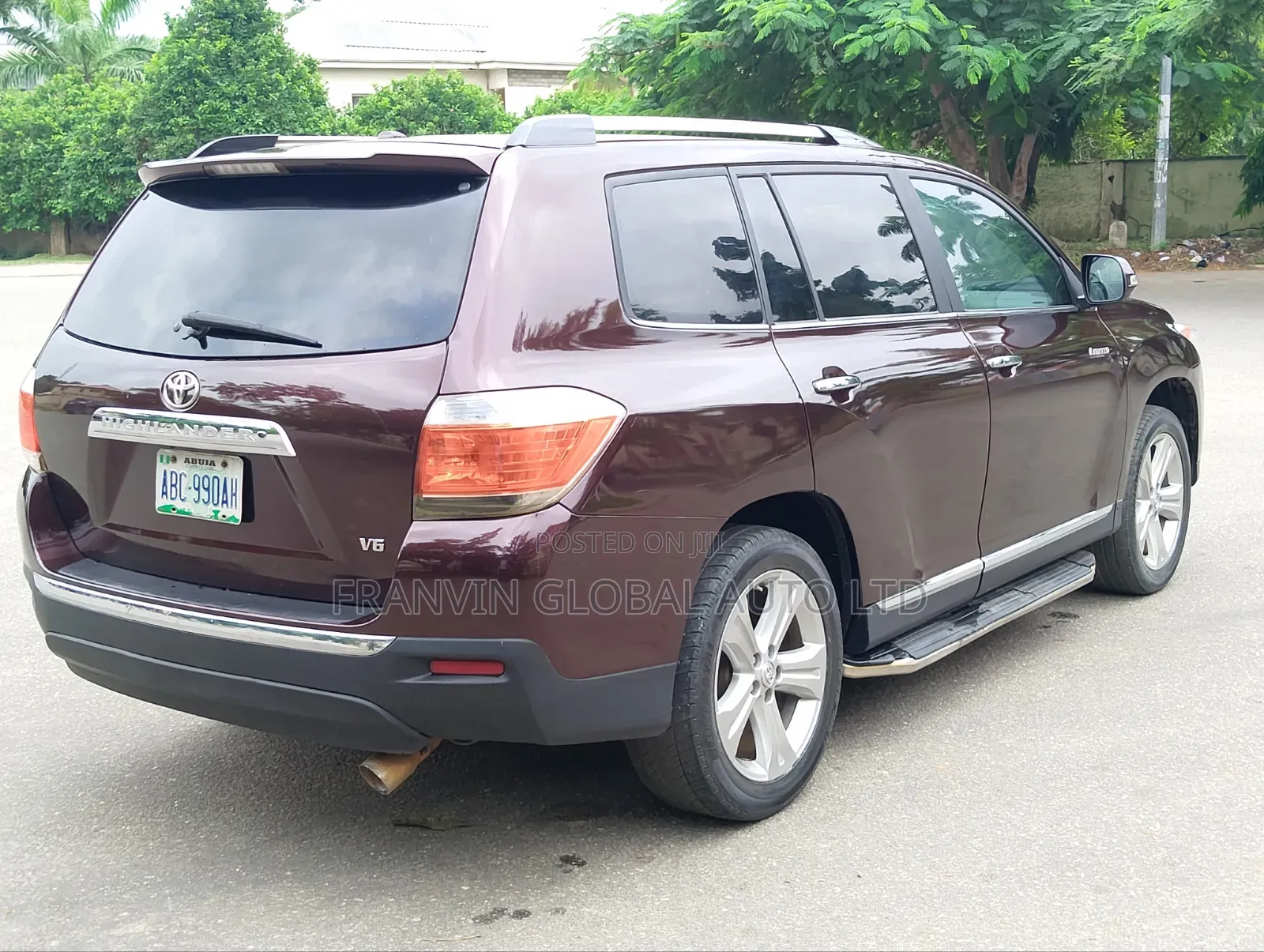 Toyota Highlander Limited 2010 Brown