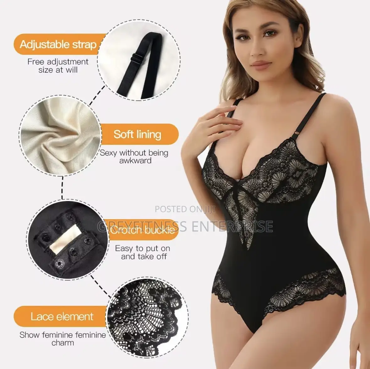 Plus Size Ladies Bodysuit