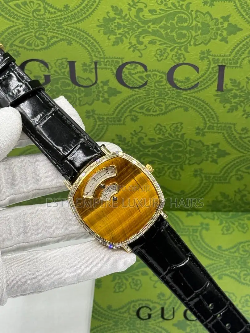 High Quality Luxury Gucci Genuine Leather Wristwatch