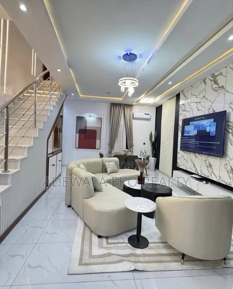 4 Bedroom Duplex (Self Compound) With Snooker Board and PS5