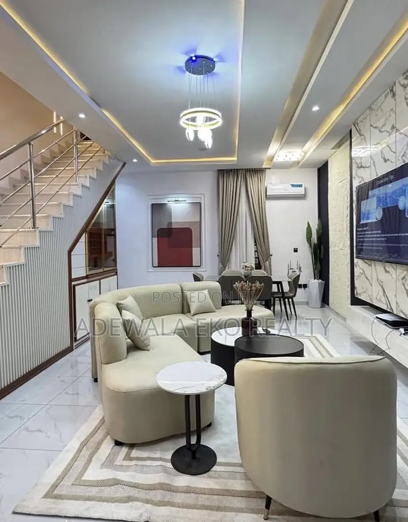 4 Bedroom Duplex (Self Compound) With Snooker Board and PS5