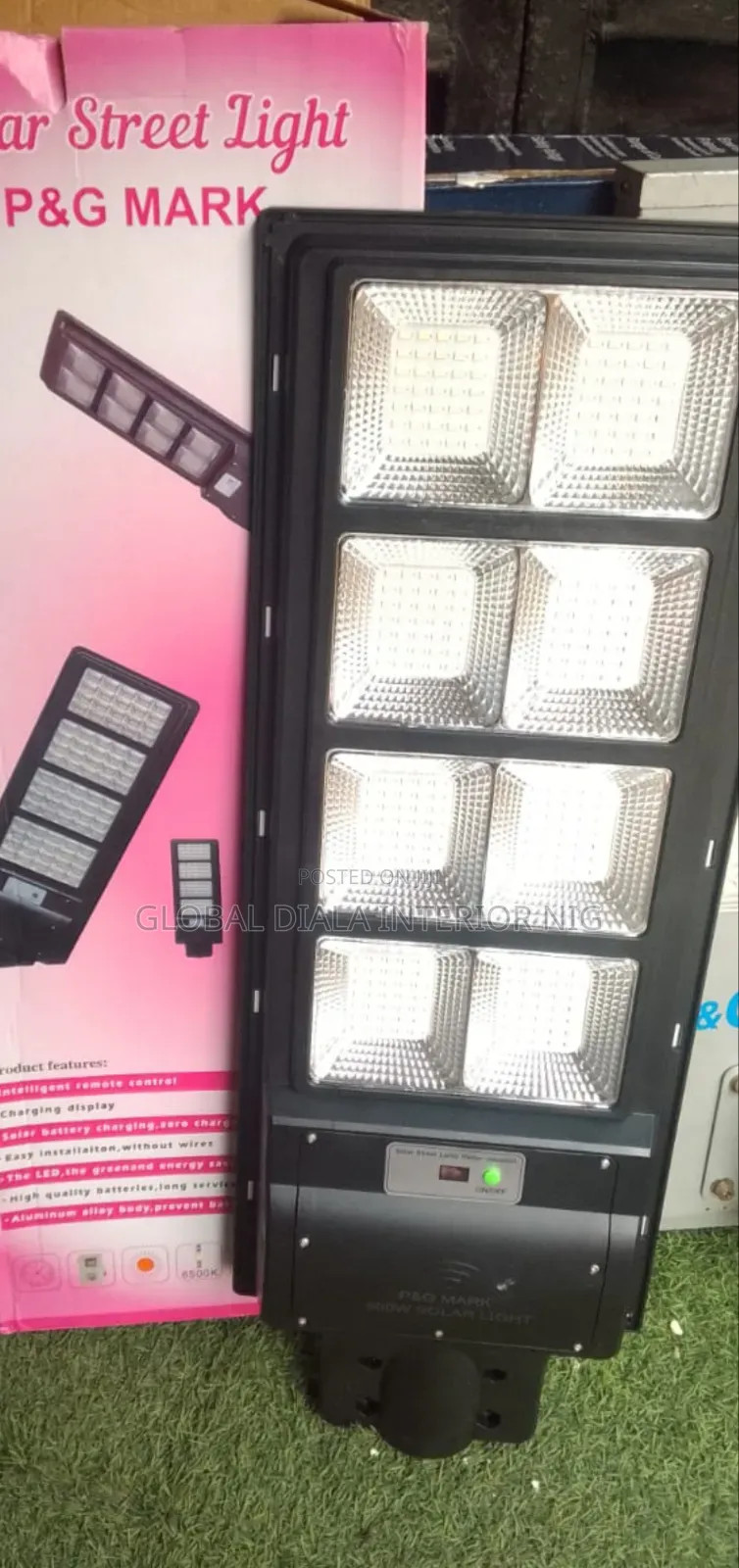 400 Watts P G MARK Solar Street Lights