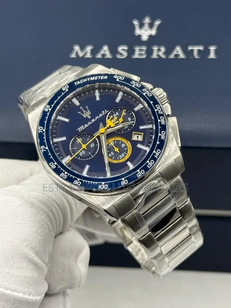 High Quality Luxury Maserati Chain Wristwatch