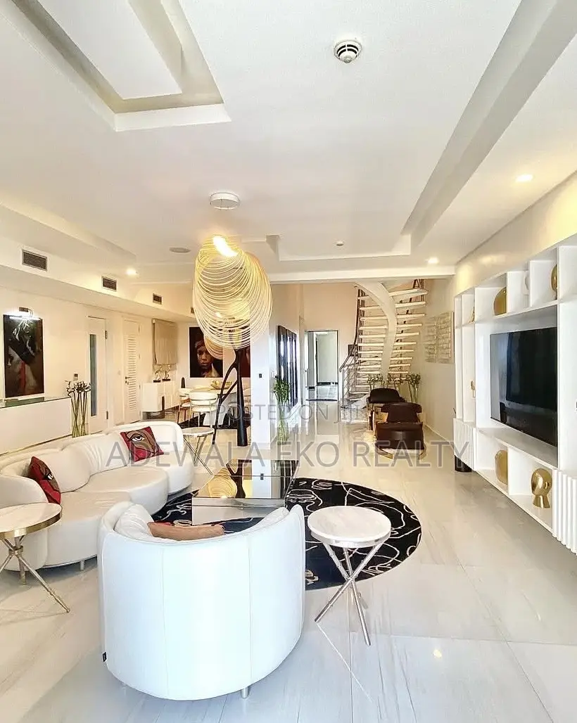 3 Bedroom Maisonette in Ikoyi + Pool + 24/7.