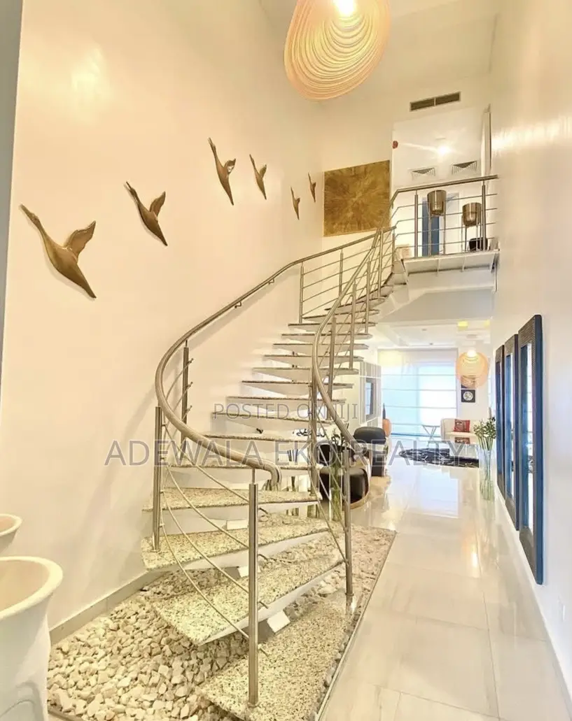 3 Bedroom Maisonette in Ikoyi + Pool + 24/7.