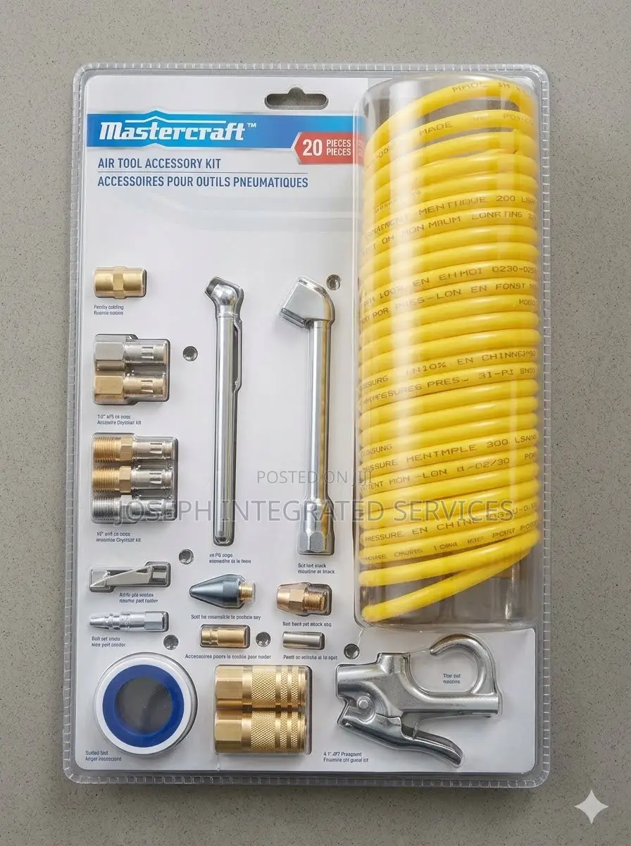 Mastercraft 20-Piece Air Tool Accessory Kit