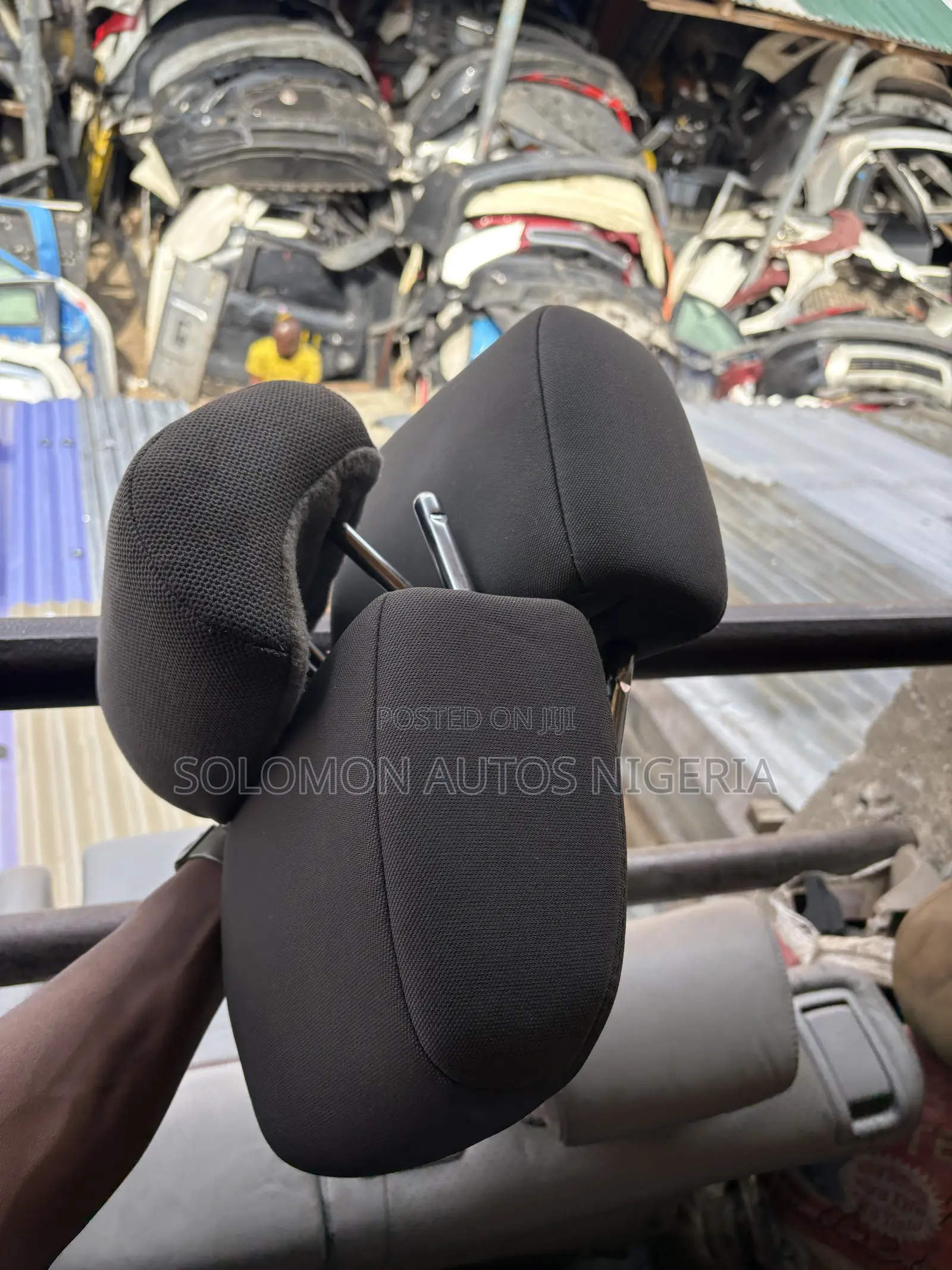 Complete Back Seat Head Rest Toyota Tacoma 2015 to 2020