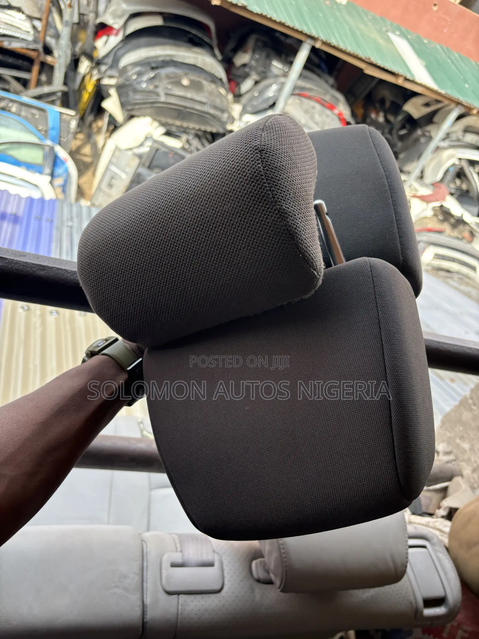 Complete Back Seat Head Rest Toyota Tacoma 2015 to 2020