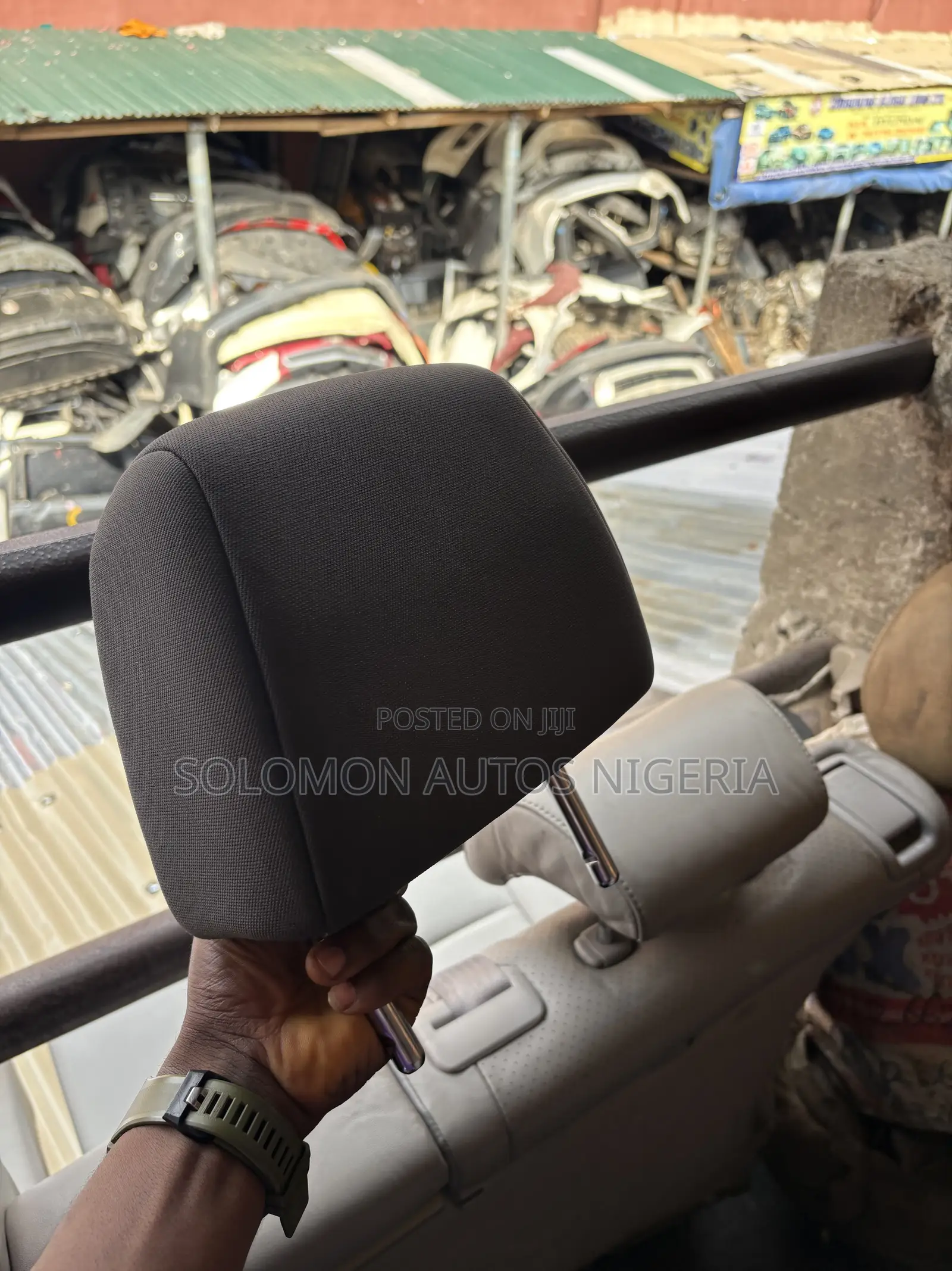 Complete Back Seat Head Rest Toyota Tacoma 2015 to 2020