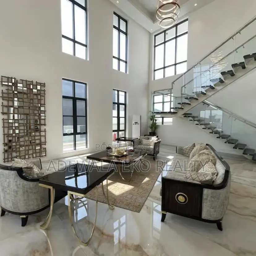 1 Bedroom Penthouse Ikoyi– Grand Piano, Private Lift, Rooftop Pool.
