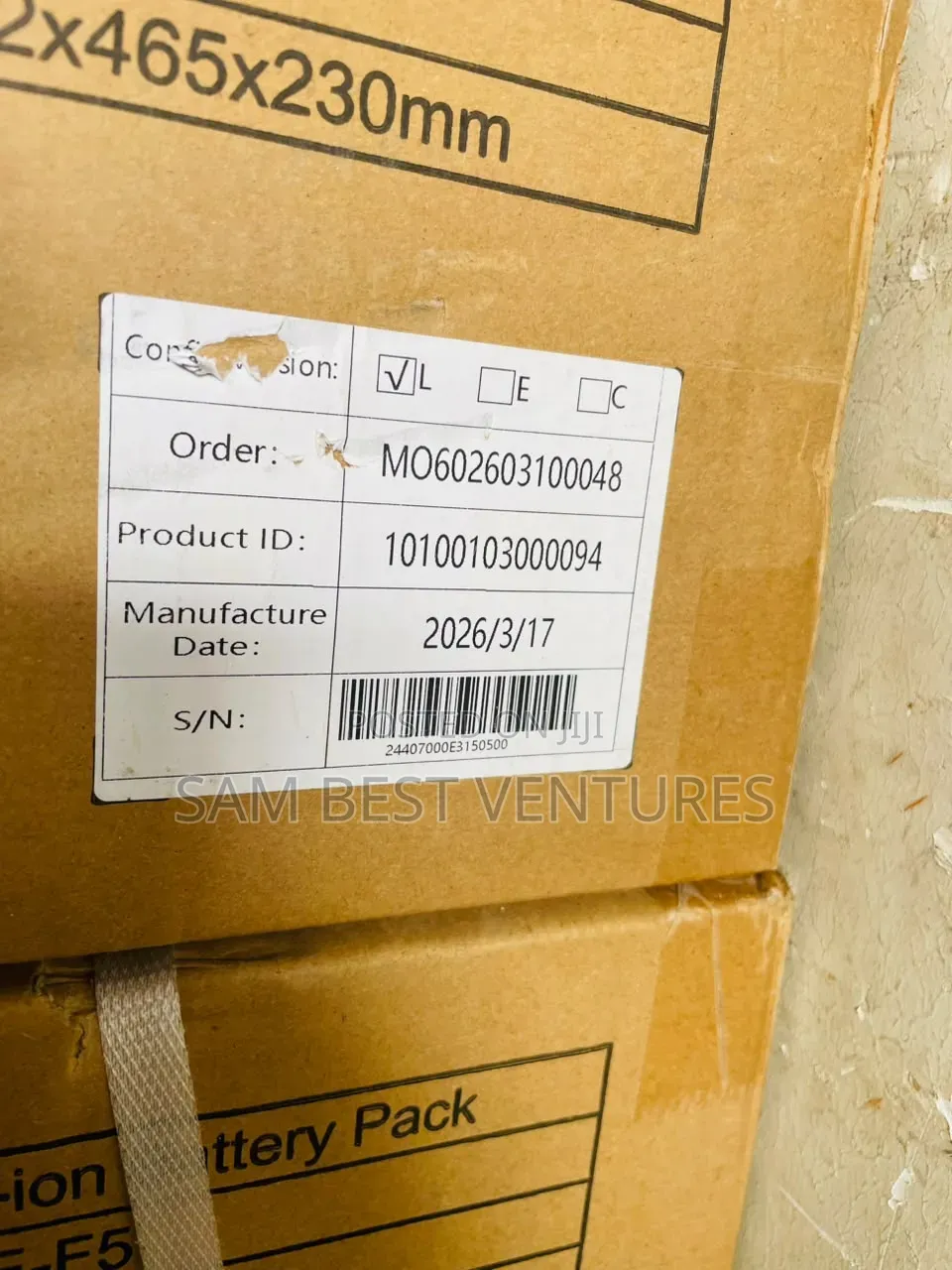 5kwh 48v Deye Solar Lithium Batteries Display