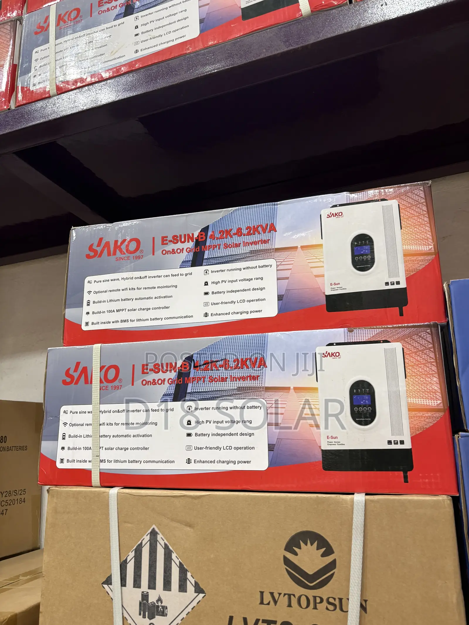 3kva Sako Hybrid 80ah MPPT