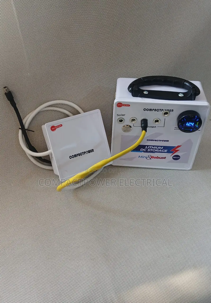DC Adapter and 185wh Lithium Battery Backup to Power Starlink Terminal