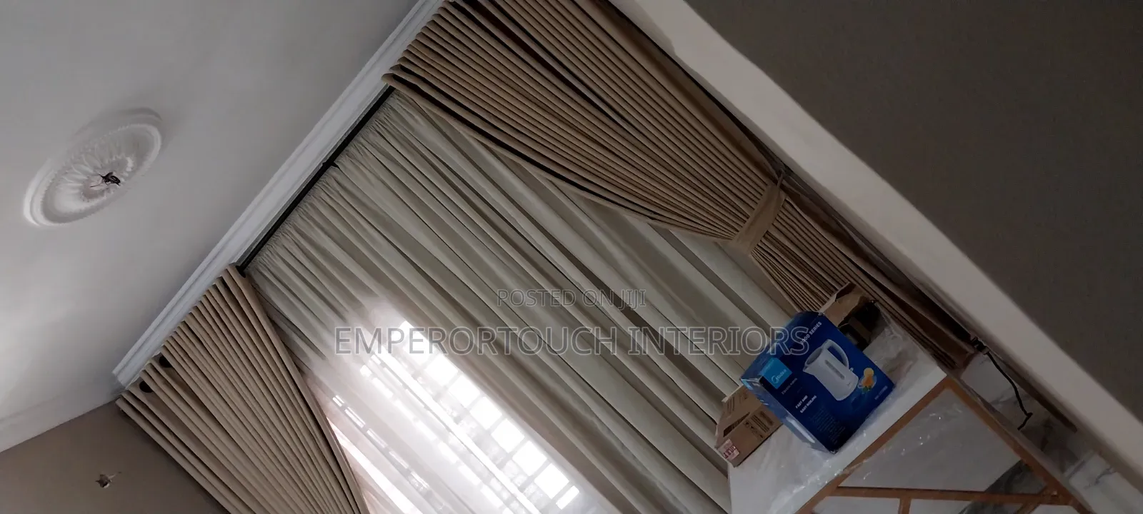 Cream Curtains for Living Room
