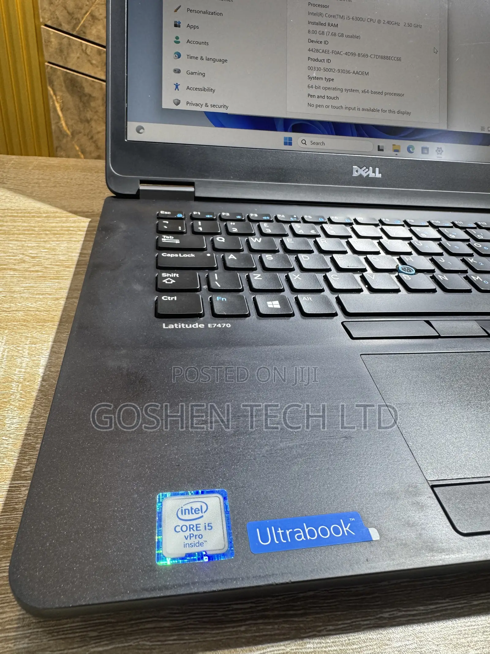 Laptop Dell Latitude E7470 8GB Intel Core i5 SSD 256GB