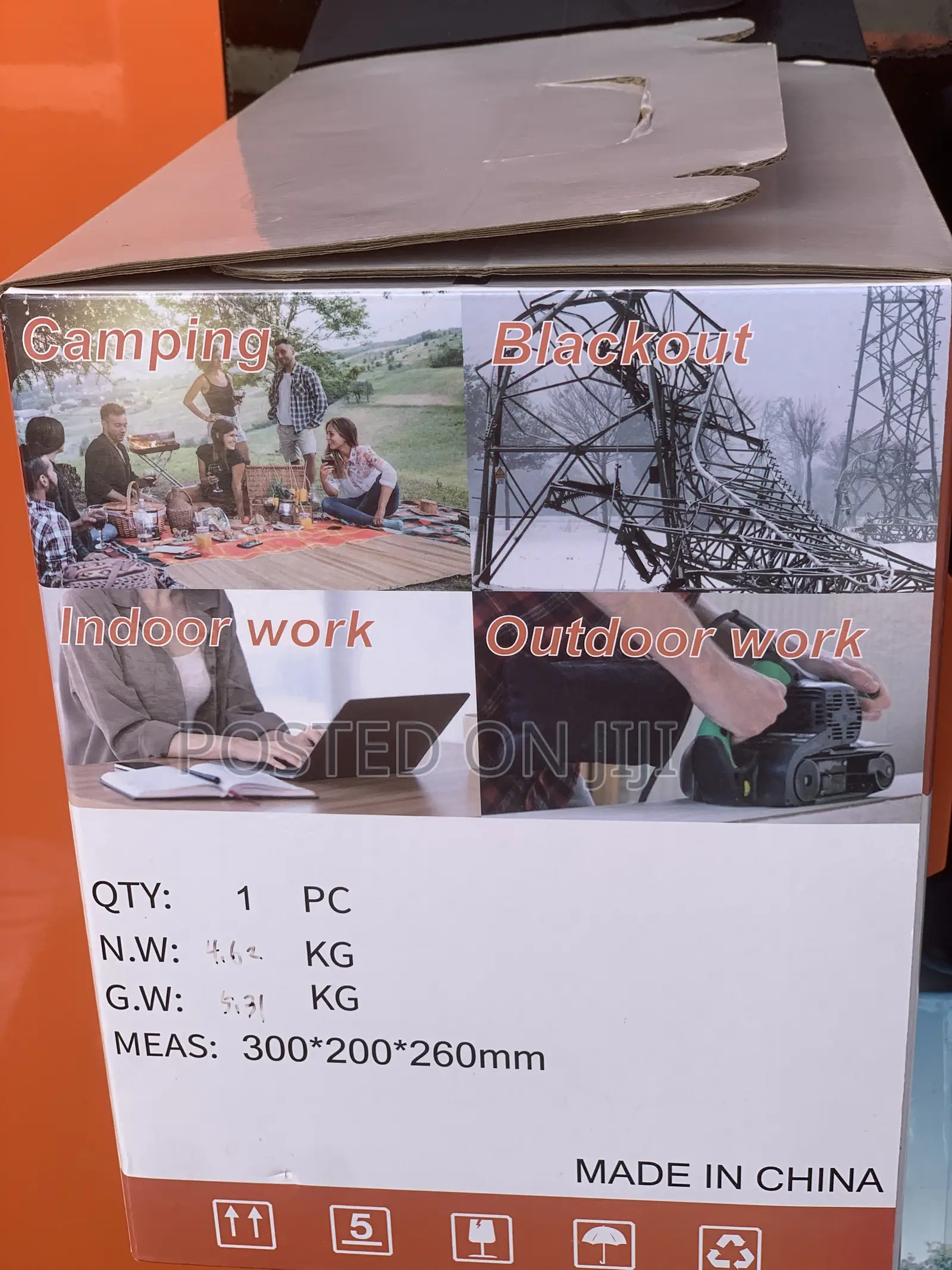 500Wats Solar Generator ( Power Station )