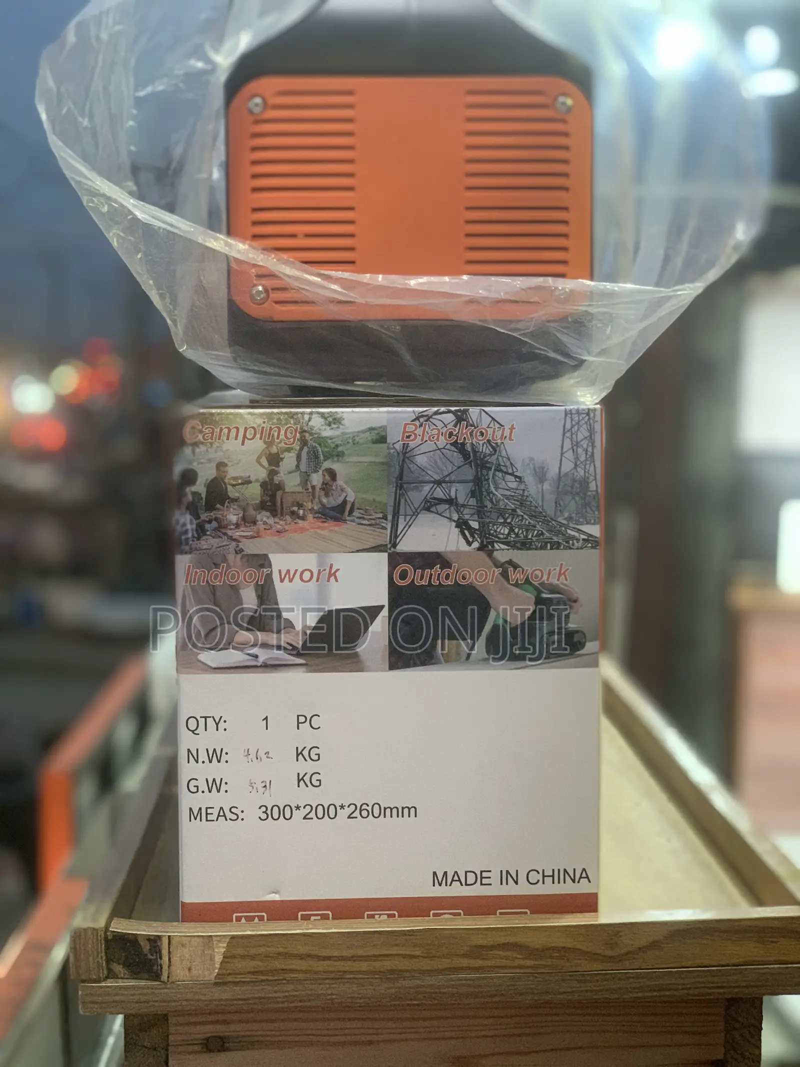 500Wats Solar Generator ( Power Station )