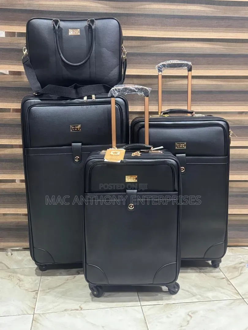 Six Carrat Luxury Leather Luggage