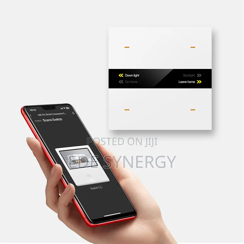 4Gang Tuya Zigbee Smart Wall Switch Home Automation Easy Installation