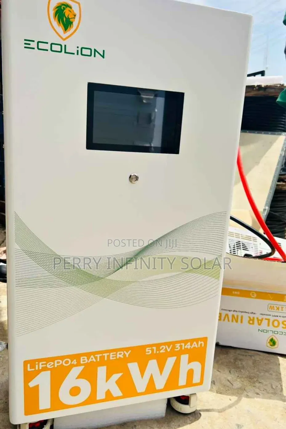 Ecolion 16kWh 48V Lithium Battery | 314Ah | Long Backup | Smart Solar