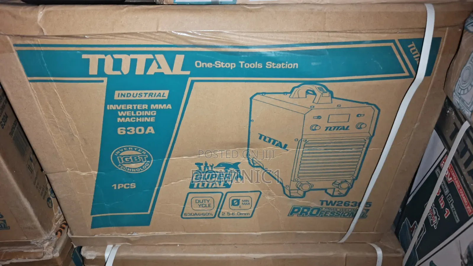 Total TW26305 Industrial Inverter MMA Welding Machine 630A