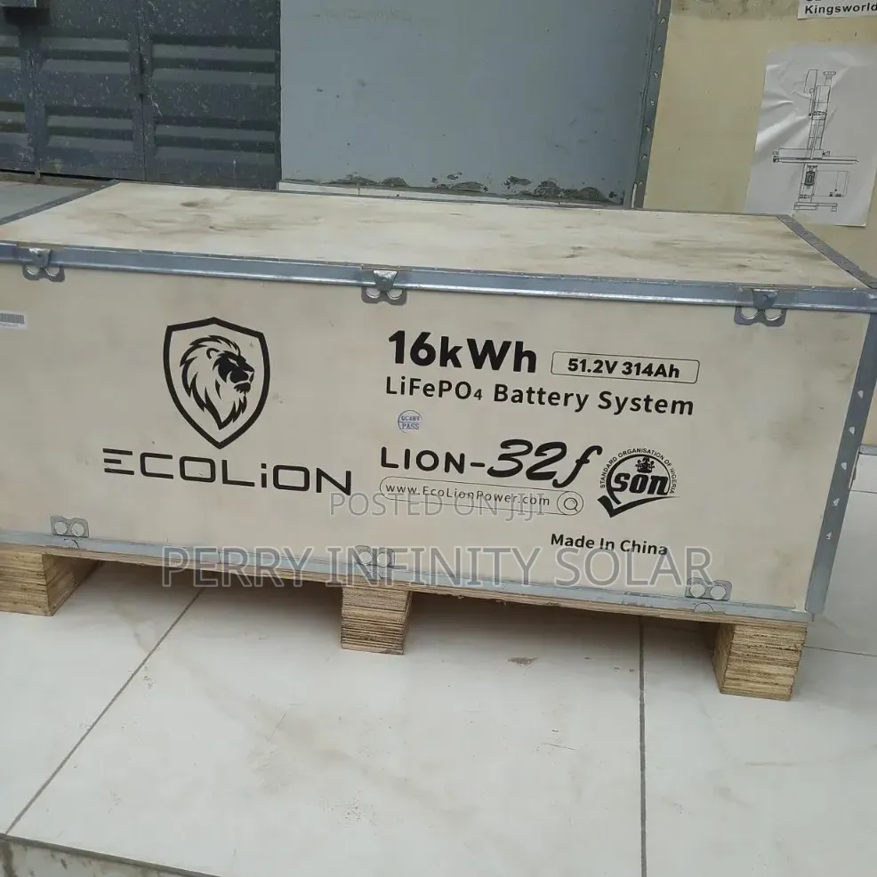 Ecolion 16kWh 48V Lithium Battery | 314Ah | Long Backup | Smart Solar