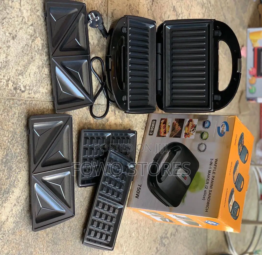 3 in 1 SMP Waffle, Panini Sandwich Maker