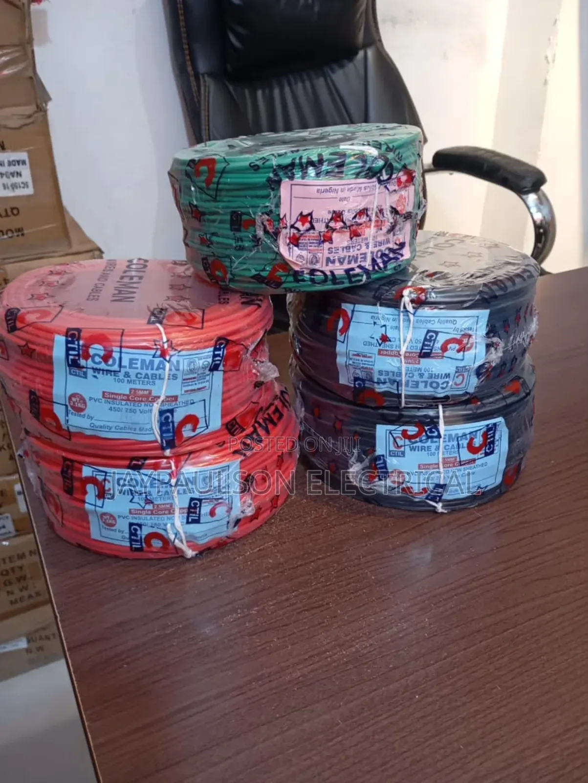 Single Original Coleman Nigeria Wires