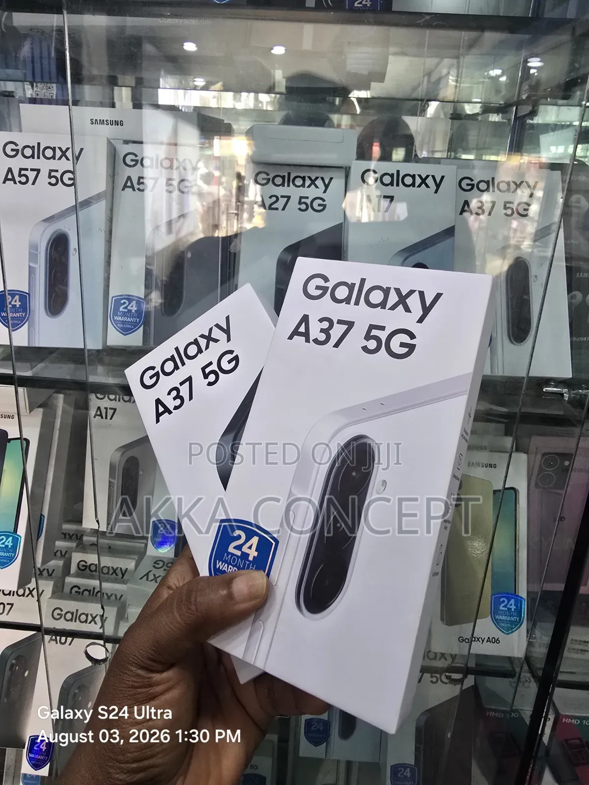 New Samsung Galaxy A37 128 GB Black