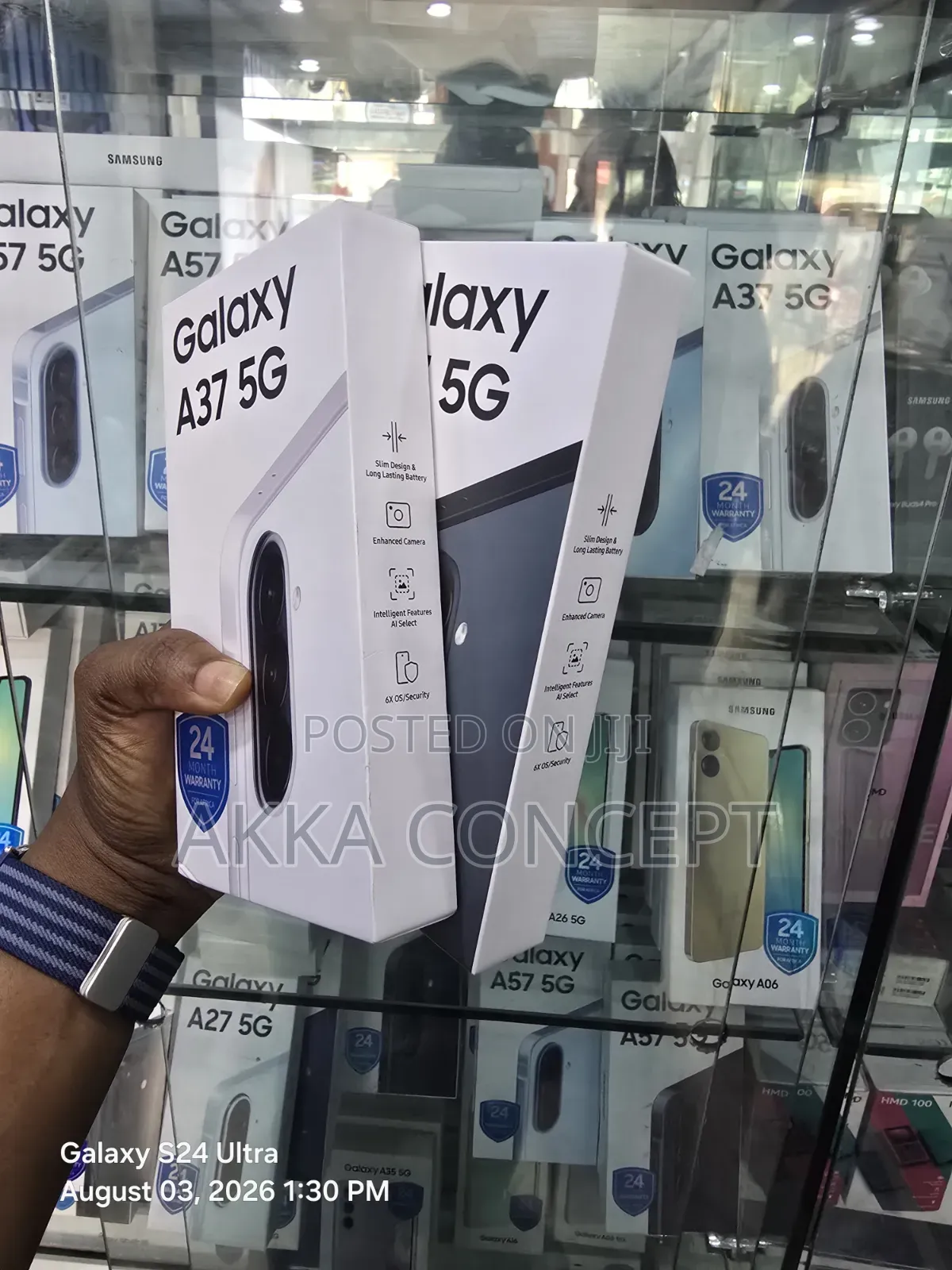 New Samsung Galaxy A37 128 GB Black