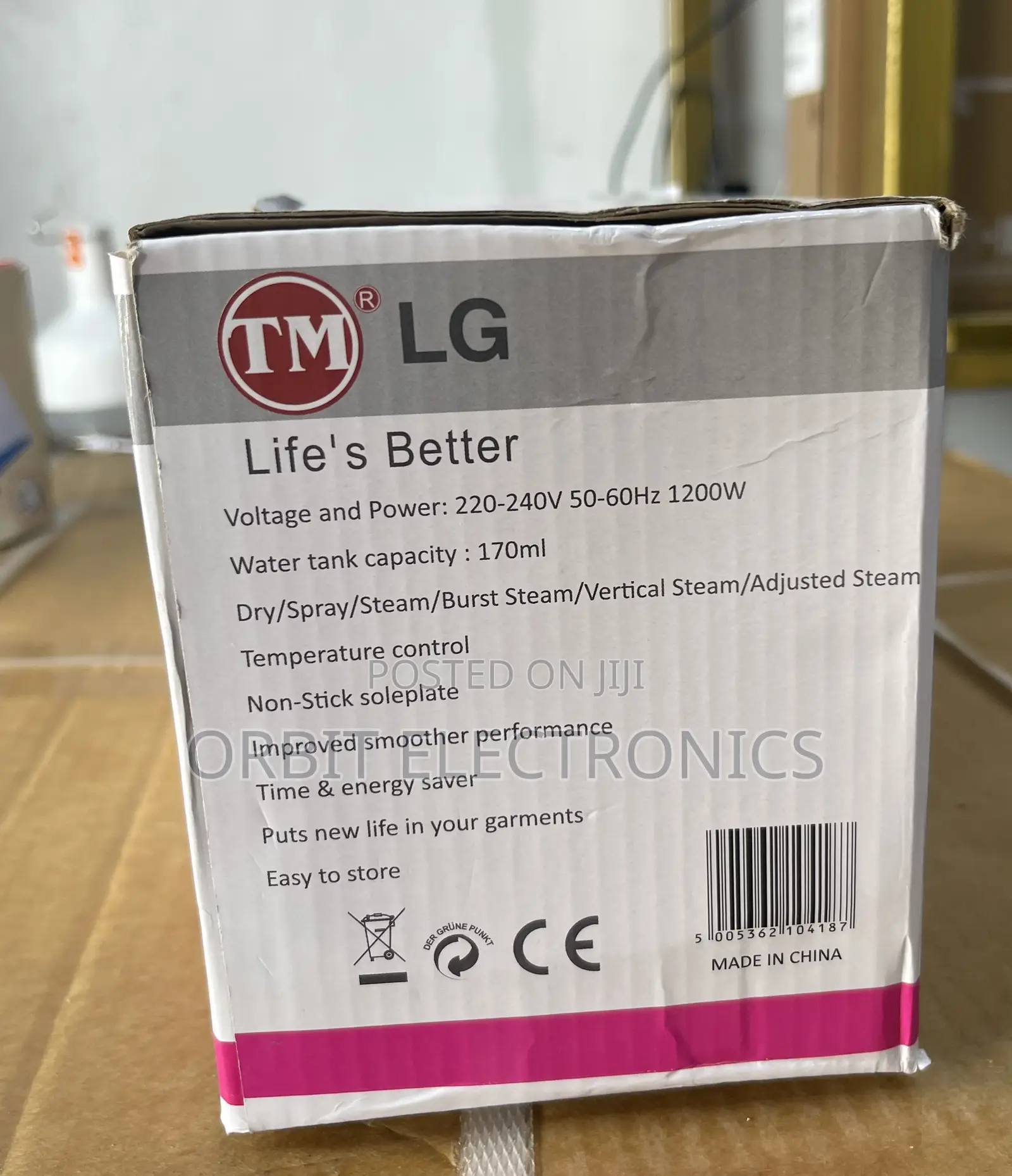 LG Steam Iron