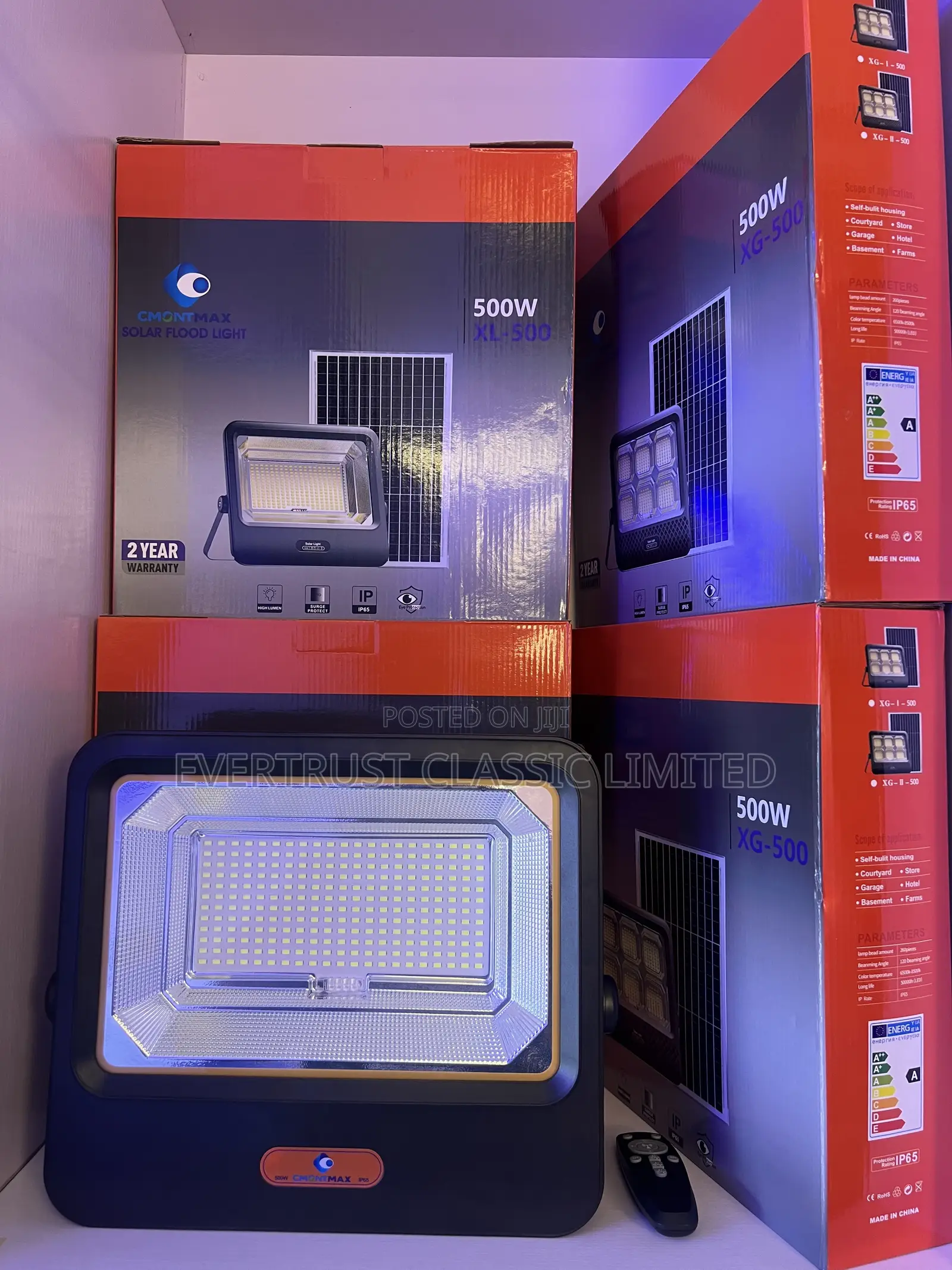 Cmontmax 600w Solar Flood Lights.