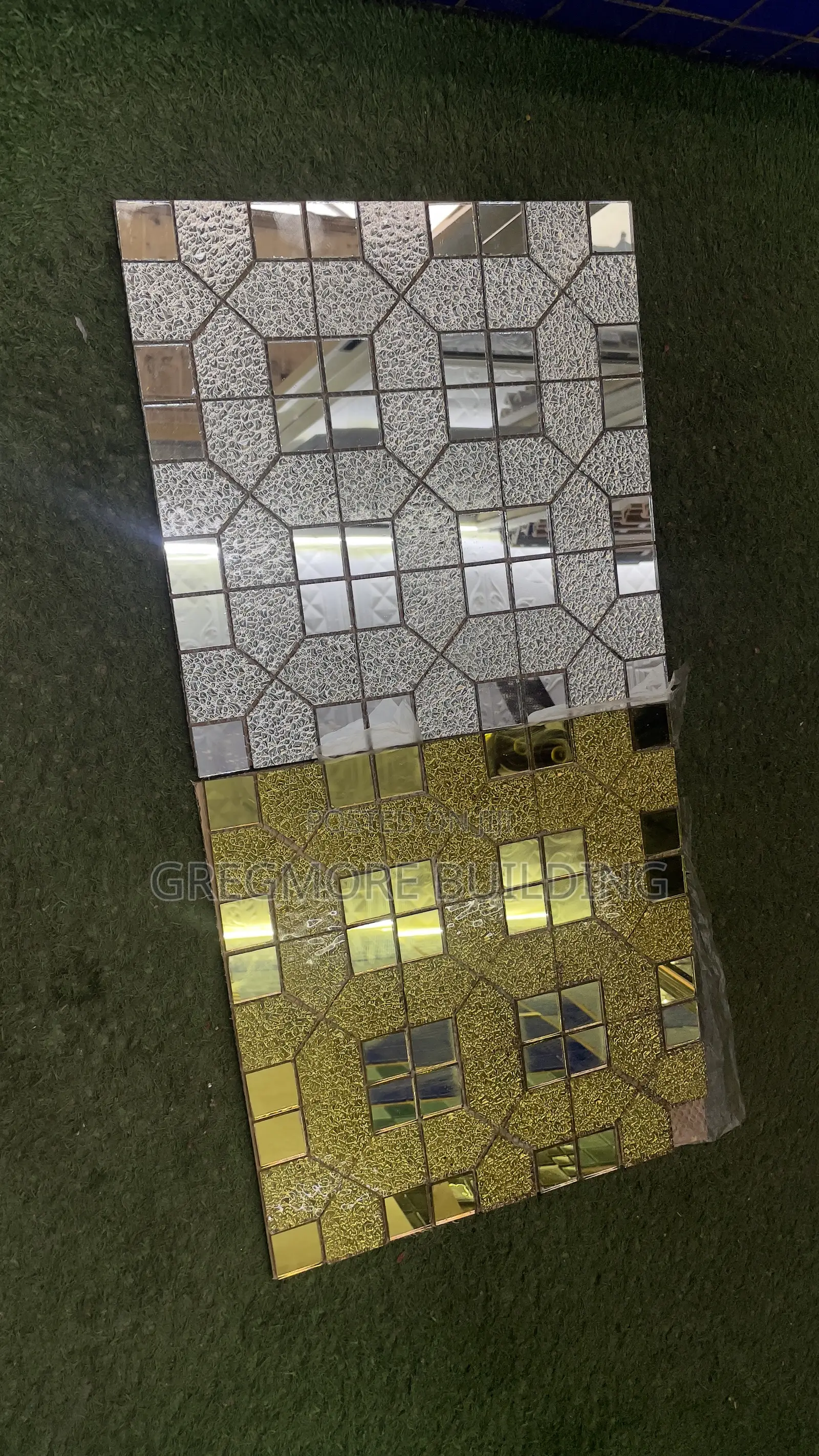 Mirror Mosaic Glass