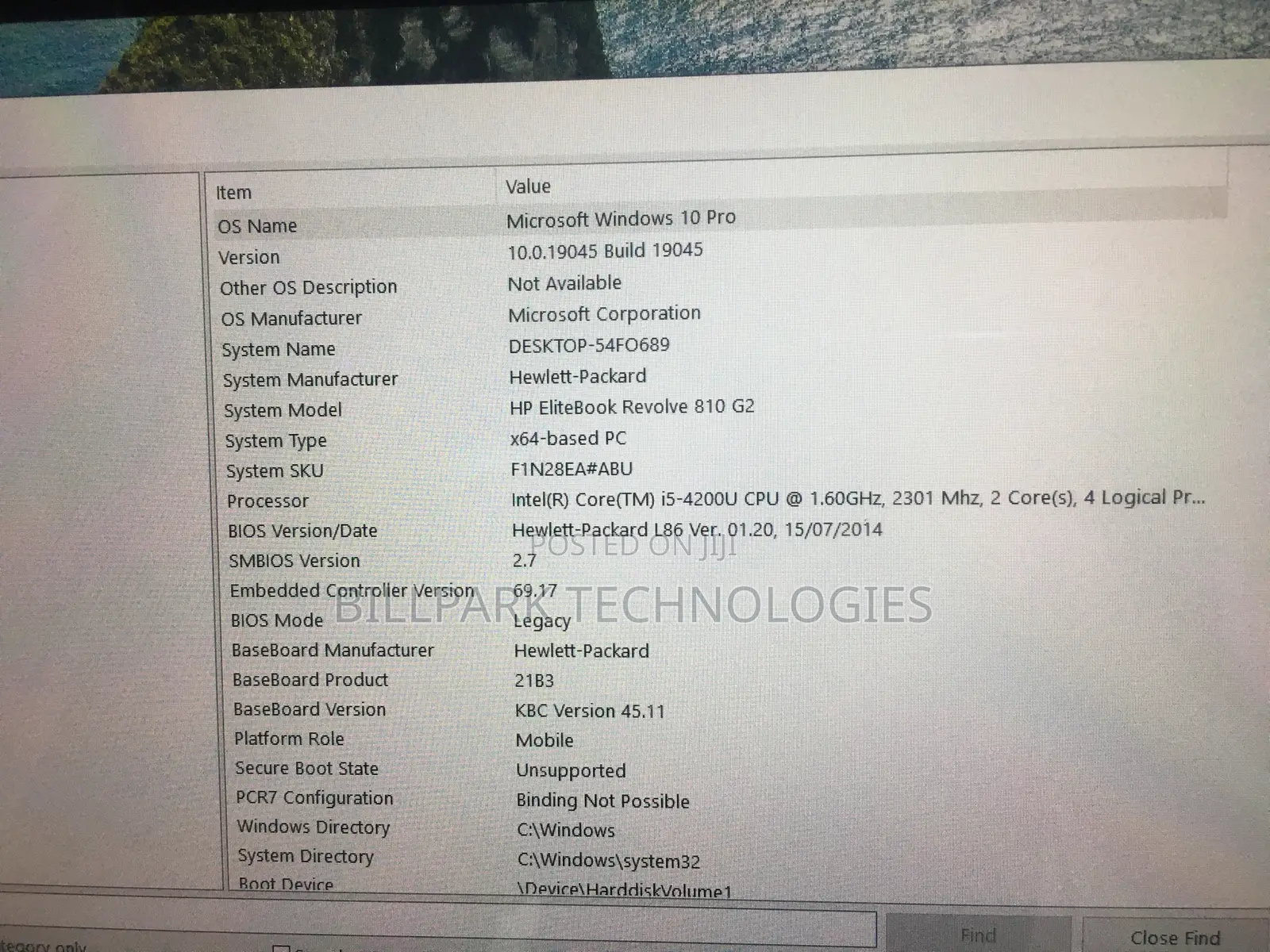 Laptop HP EliteBook Revolve 810 G2 Tablet 8GB Intel Core i5 SSD 128GB