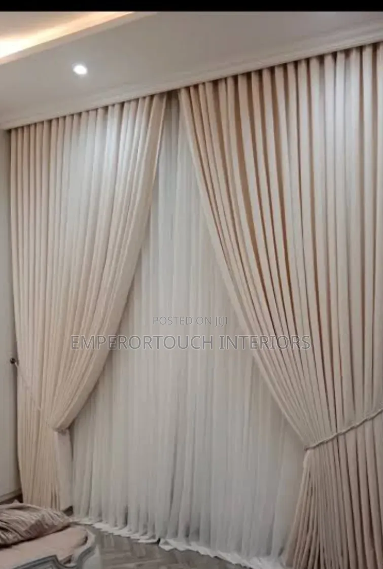 Luxury Cream Turkish Curtain