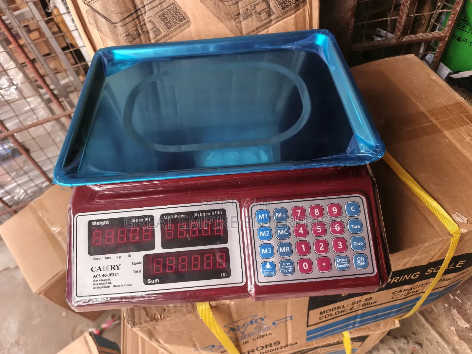 40kg Original Camry Digital Table Scale