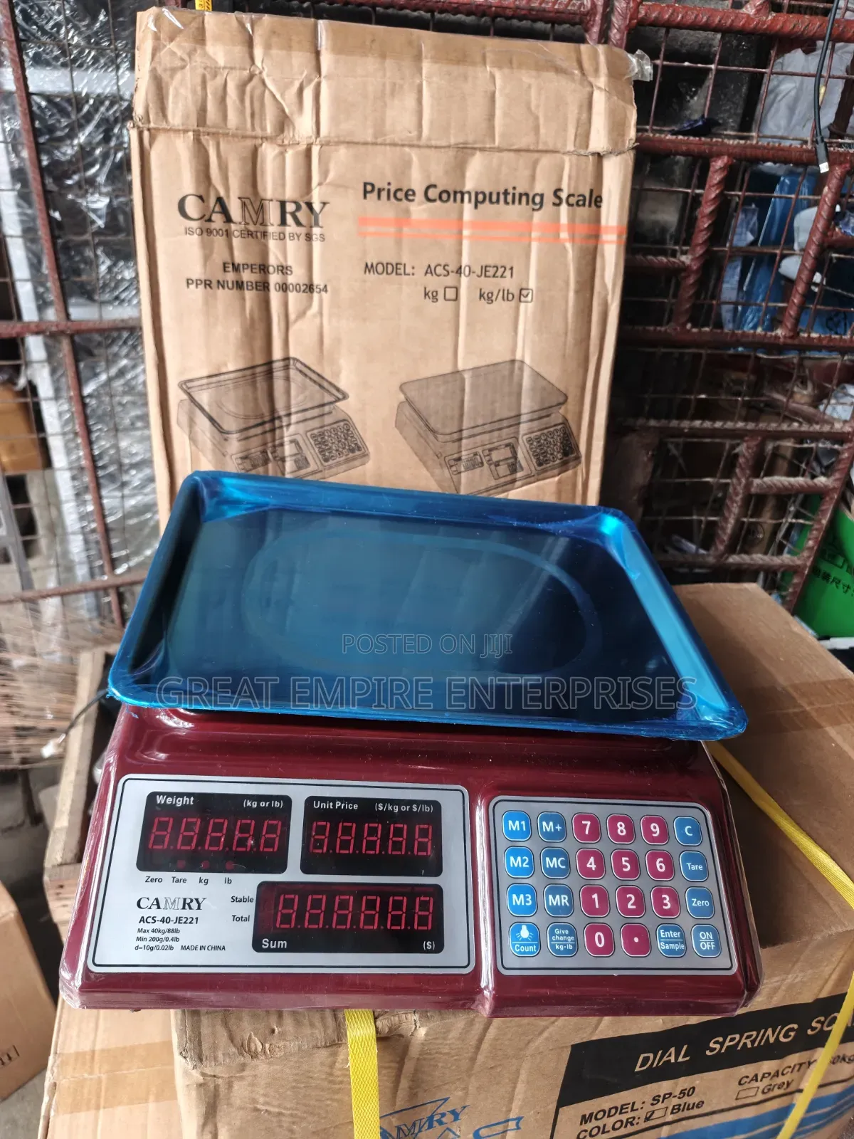 40kg Original Camry Digital Table Scale