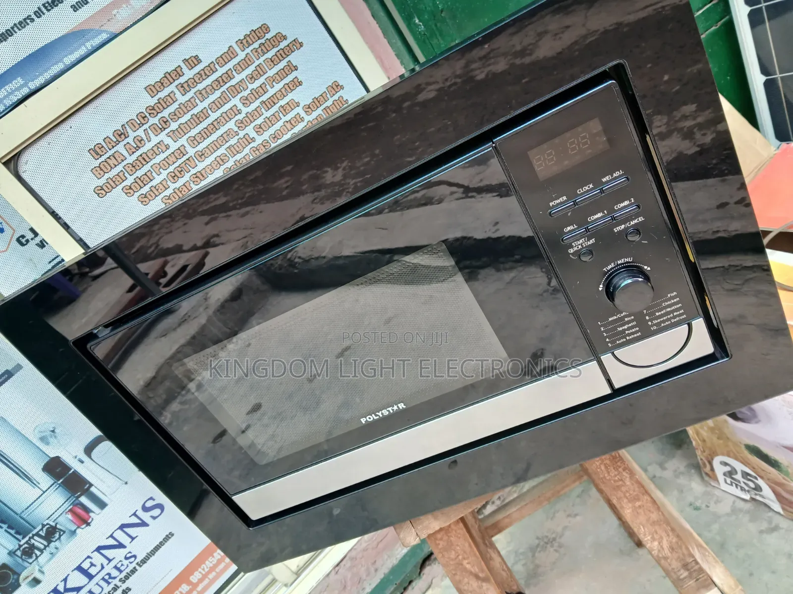 2 Months Used Polystar Inbuilt Microwave 25liters With Grill Copper