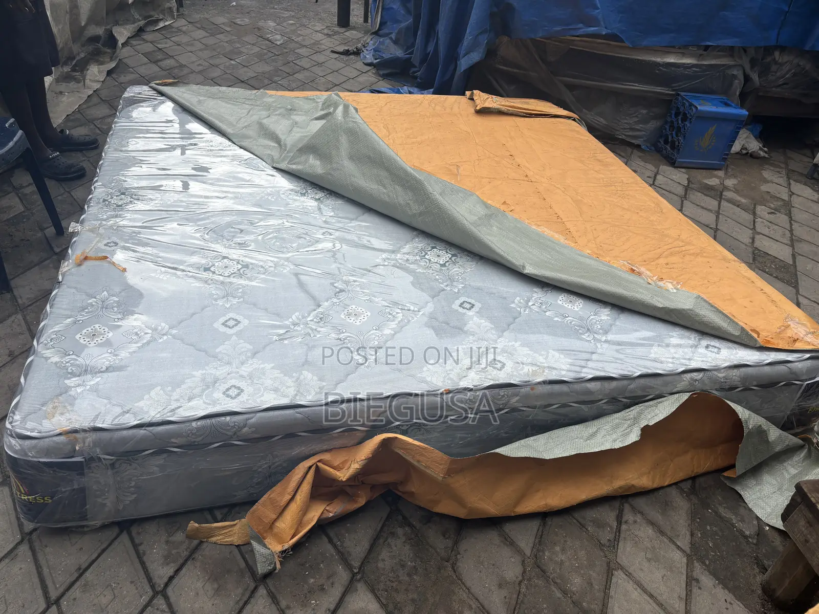 4.5by6 Full Spring Orthopedic Mattress Available