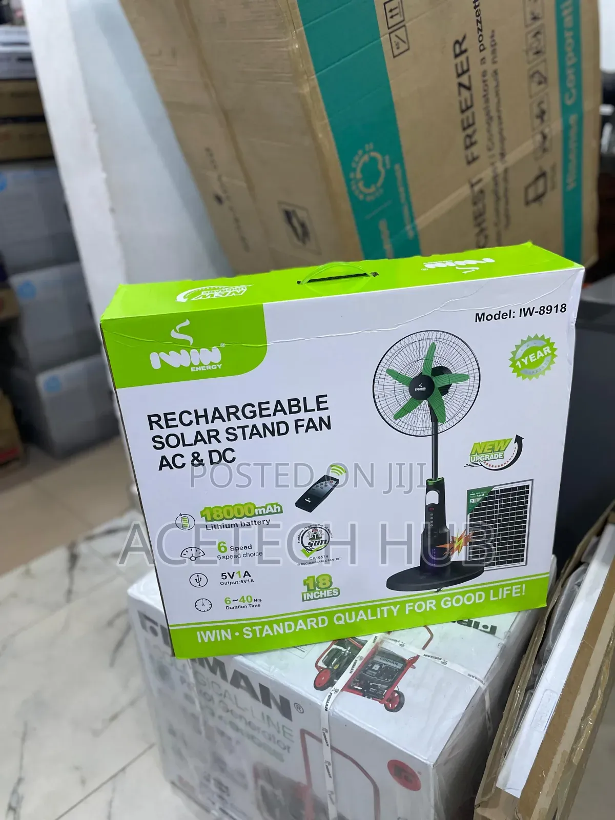 Solar Rechargeable Fan With Mosquito Repellent Light