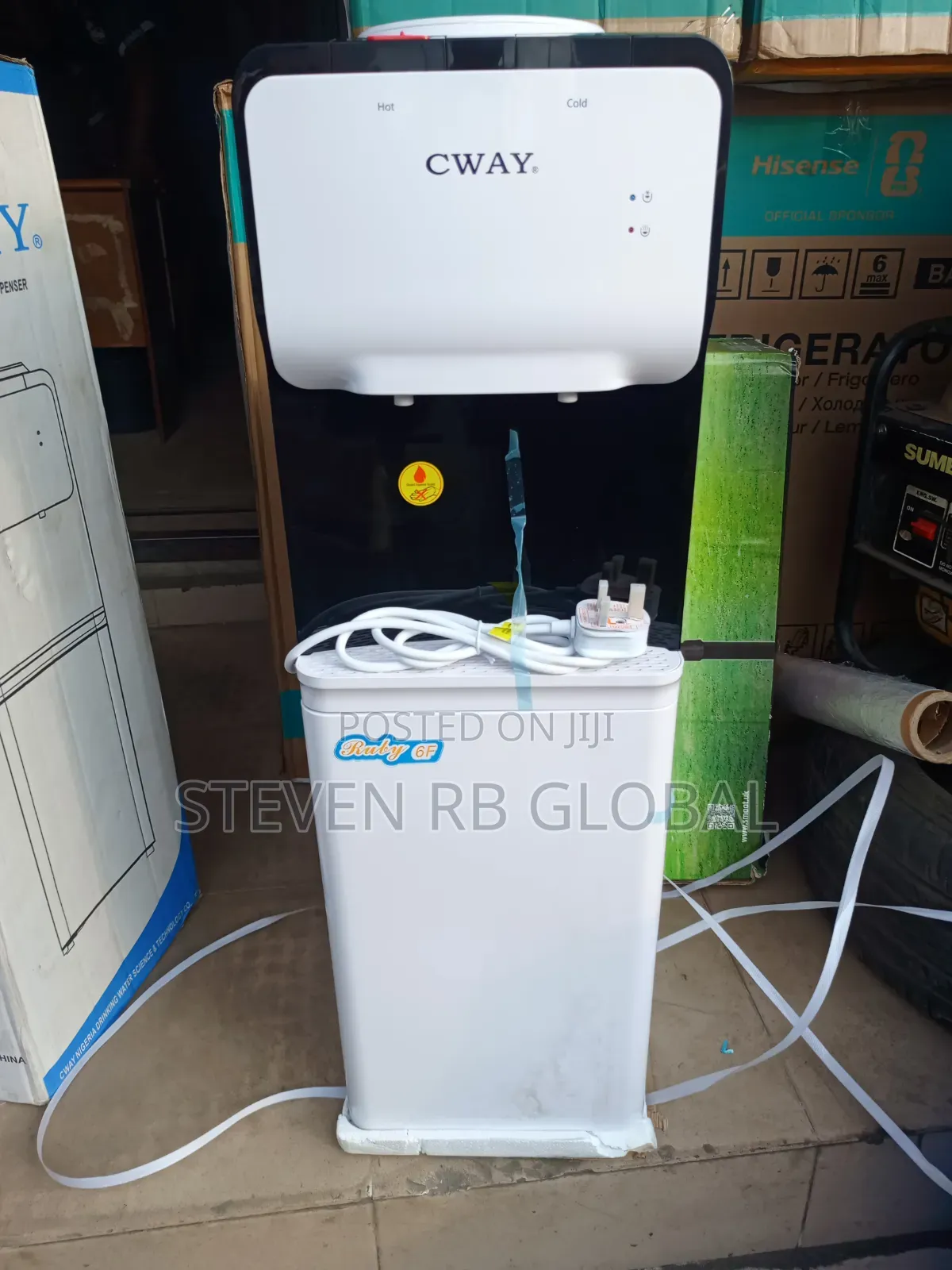 CWAY Hot Cold Water Dispenser With Refrigerator | YLR2.0-5 (BYB53)