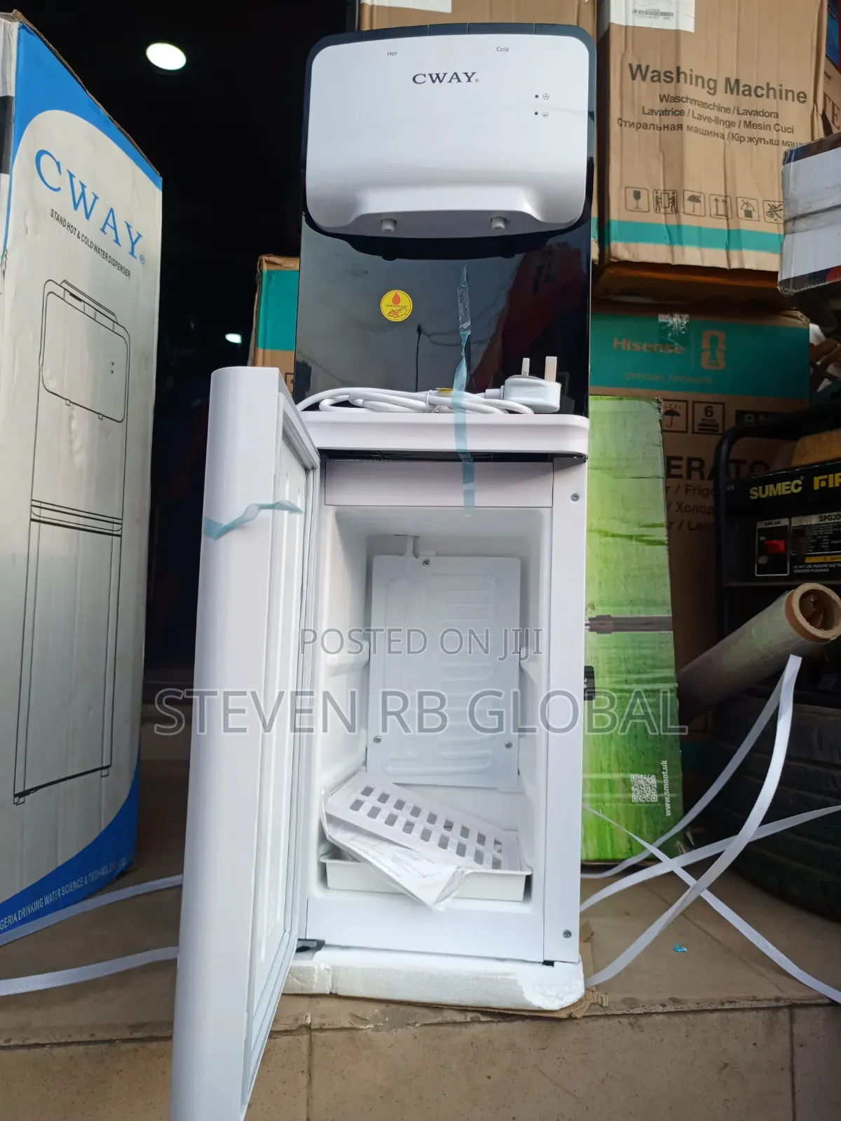 CWAY Hot Cold Water Dispenser With Refrigerator | YLR2.0-5 (BYB53)