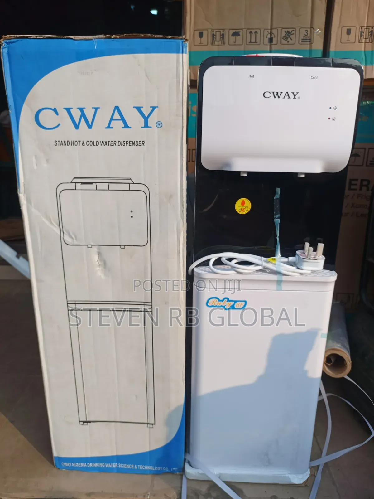CWAY Hot Cold Water Dispenser With Refrigerator | YLR2.0-5 (BYB53)