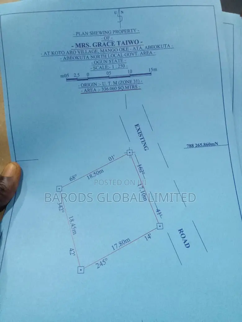 Land for Sale – Bosero, Mango Oke-Ata, Abeokuta